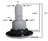 Sundance Jacuzzi Whirlpool Jet 5 Inch Stainless 2540-529