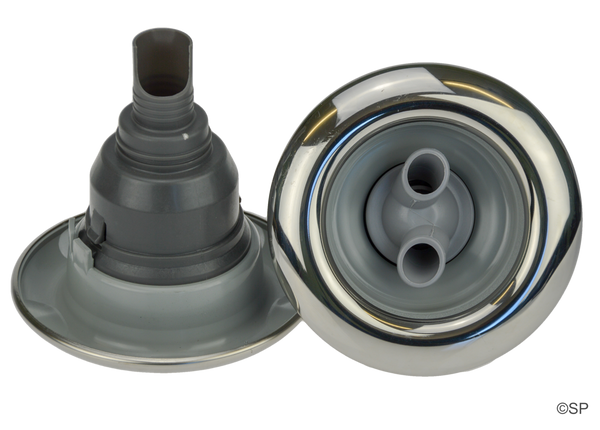 Exhilarator Twin Spin Spa Jet – Stainless Steel