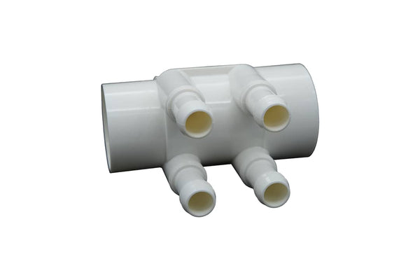 Water Manifold 50 mm – 4 X 19 mm port
