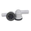 Rising Dragon Low Profile Drain Star Face Grey