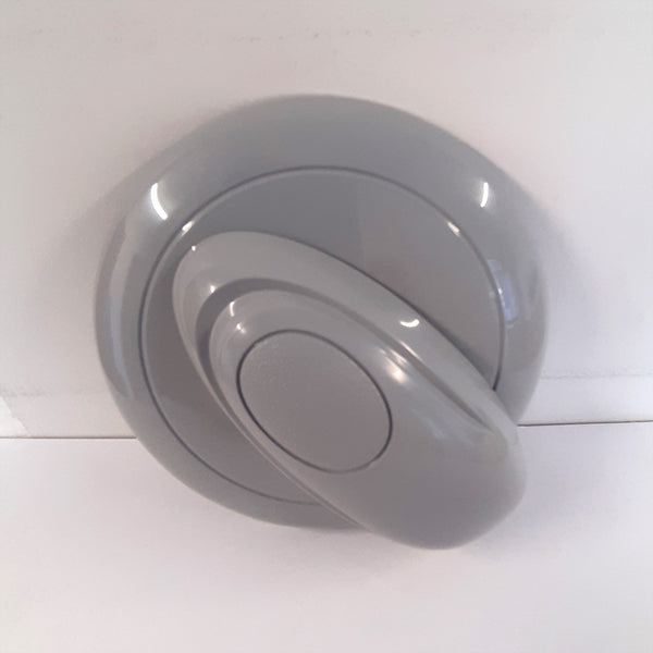 Hot spring spa diverter & bezel - grey 97-08