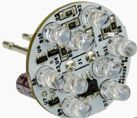 9 LED multi colour light