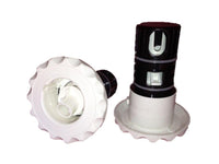 Davey Emaux 108mm Swirl Jet White