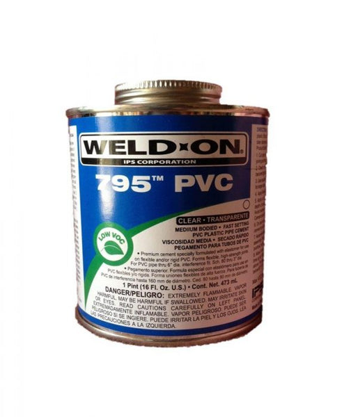 GLUE: Weld On 795(Clear) 473ml