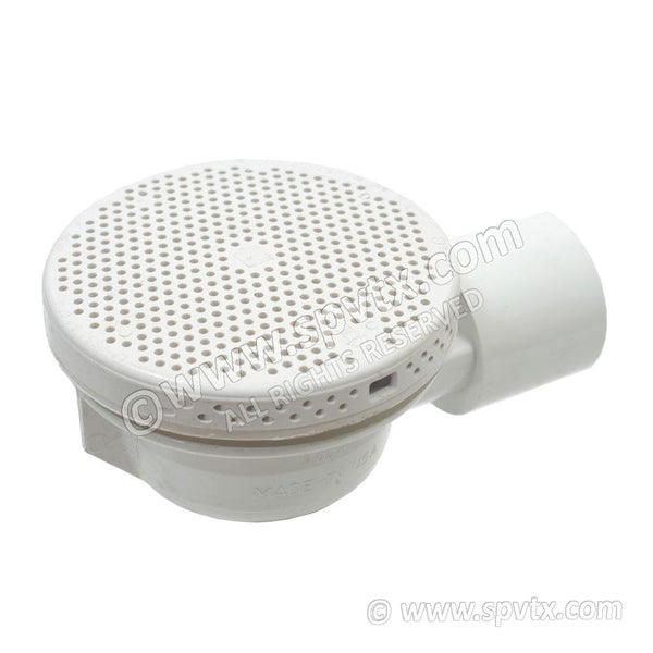 1 inch floor drain assembly WHITE