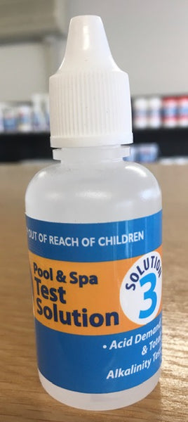 Reagents - test kit 3