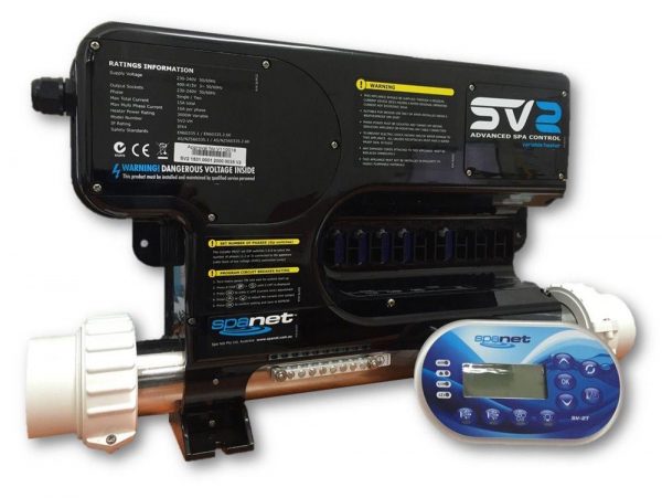 Spanet SV2-VH Spa Controller and SV2T Touch Pad Package