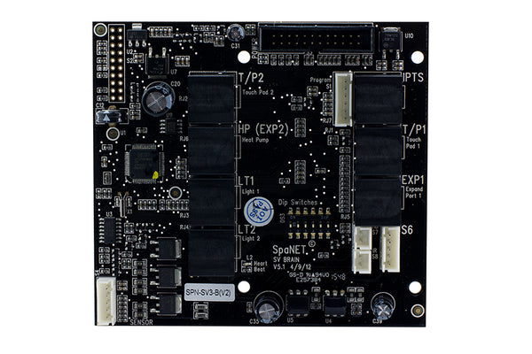 SV3 (V2) 12v Brain PCBA (RJ sockets)