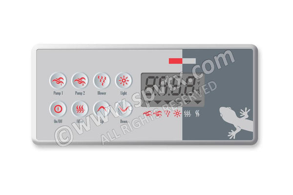 TSC-8 (K-8) Gecko 8 Button Topside Control