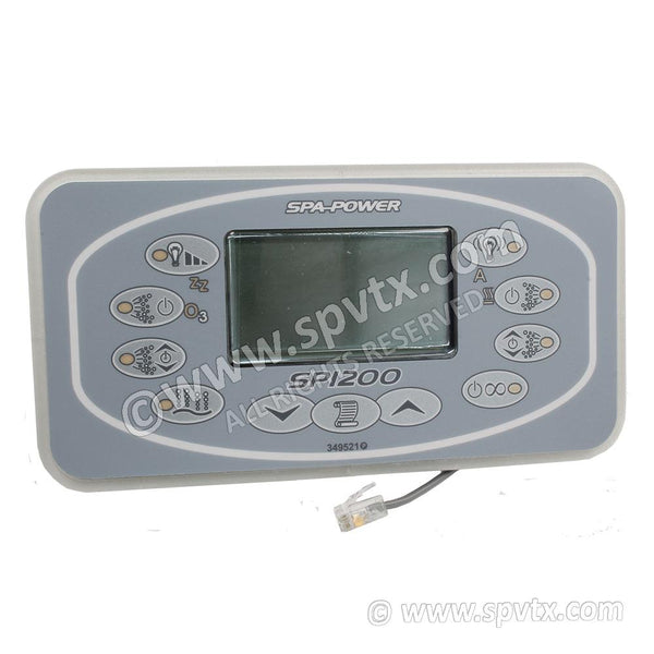 (Davey) SP1200 Rectangular Touch Panel With Overlay