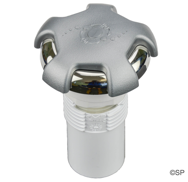 CMP 1" top access air control - Crown series - graphite grey / stainless steel