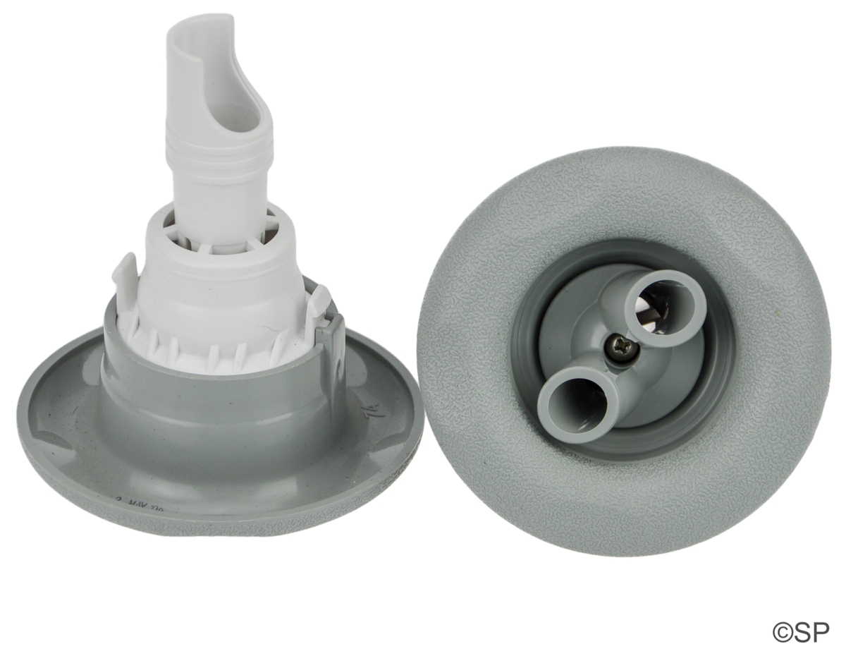 Edgetec Extreme 74mm Spa Jet Internal - Twin Spin - Grey – Aquarius Spa ...